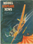 Model Airplane News Cover for September 1943 by Jo Kotula  Vultee A-31 Vengeance 