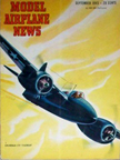 Model Airplane News Cover for xxxy by Jo Kotula Grumman F7F Tigercat 