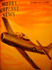 Model Airplane News Cover for September, 1950 by Jo Kotula North American T-28 Trojan Trainer 