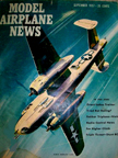 Model Airplane News Cover for Deptember, 1957 by Jo Kotula North American B-25 Mitchell 