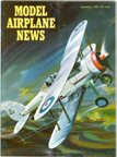 Model Airplane News Cover for September, 1961 by Jo Kotula Gloster SS.37 Gladiator 