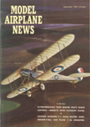 Model Airplane News Cover for September, 1963 by Jo Kotula Royal Aircraft Factory BE.2 Quirk 