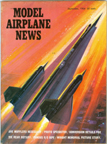 Model Airplane News Cover for September, 1964 by Jo Kotula Lockheed Mach 3 A-12 Cobra 
