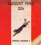 Tribute to VB-3 on the August 1942 cover of Model Airplane News 