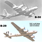  The Boeing B-50 Superfortress 