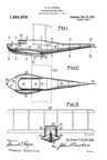  Glenn Curtiss Stepped Hull Patent No. 1,256,878 