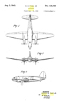 The Curtiss-Wright CW-20/C-46 Commando George Page Design Patent D-136,100 