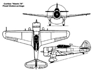  The Curtiss Model 75 Export Hawk 