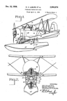The Curtiss SOC2 Seagull Flotation Gear Patent No. 2,064,674  