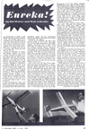  William Winter and Walter Scroeder, Eureka Model Airplane, Model Airplane News, June, 1949