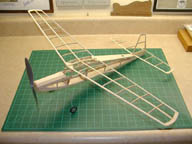  Goldberg Ranger 28 rubber powered model airplane 