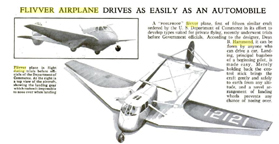  The Stearman-Hammond Y-1 Flivver October 1935 Popular Science  article 