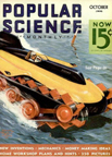 The Stearman-Hammond Y-1 Flivver October 1935 Popular Science Cover 