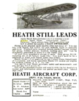  Ad for the Heath Aircraft Company Popular Mechanics, March, 1932