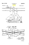  Sidney Hiller small helicopter Patent No. 2,481,745 