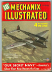 Lockheed P-38 Lightning on the cover of Mechanix Illustrated November, 1941 