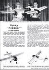 Article from December 1960 Model Airplane News showing how to build a model of the Tipsy Nipper 