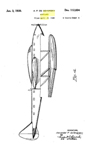  The Seversky Transoceanic Clipper Design Patent D-112,834 