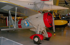 Restored Curtiss Sparrowhawk in the Air and Space Museum 