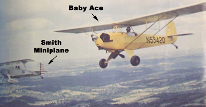  Smith Miniplane and Corben Baby Ace Model Airplane News August 1969