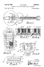 Humbucker Pickup Patent 2896491