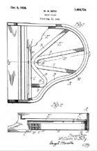 Grand Piano Patent 1686726