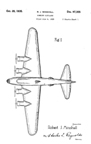 Boeing Model 294 Design Patent D-97,355  