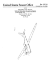  Lockheed QT-2 Q-Star Observation Design Patent D-212,719 