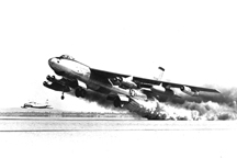 B-47 Using Rocket-Assisted Take-Off