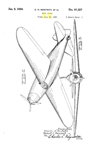 Boeing Monomail Design Patent D-91,327 