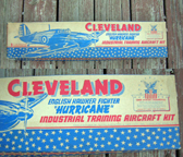  Cleveland Model Airplanes Hawker Hurricane special Industrial Training Box