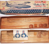 Cleveland Model of the Lockheed P-80 Shooting Star Jet Fighter   