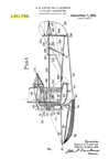 Curtiss NC-4 Flying Boat Patent No. 1,351,742  