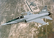 The Northrop F-20 Tigershark   