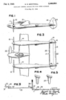 Lockheed P-38 Lightning Fighter Design variant Patent No. 2,460,804 