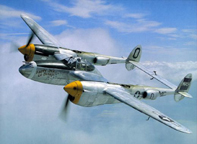 Lockheed P-38 Lightning Fighter   
