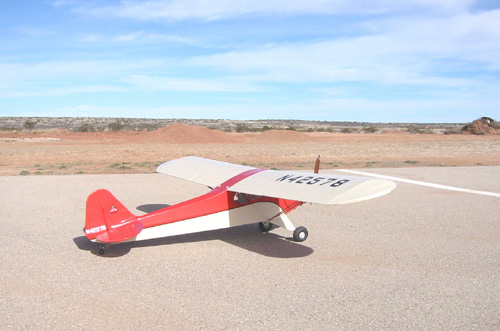 Frank's Radio-controlled Piper J-3