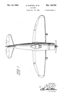 The Republic P-47 Thunderbolt Design Patent D-139,729   