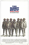 Theatrical Poster for the Right Stuff