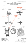 Watch Double Roller Patent No. 740,179 