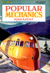 Railplane on the cover of Popular Mechanics February 1934