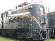 GG1 Locomotive at the VMT front quarter view
