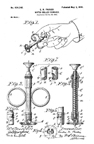 Watch Roller Remover Patent No. 624,242