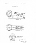 Patent No D-171,243  Rocket bank