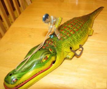 Chein Alligator Toy - Reins