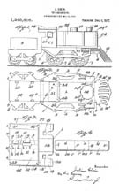 J. Chein Locomotive Patent No 1,248,616