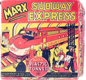 Marx Subway Express Toy- Box