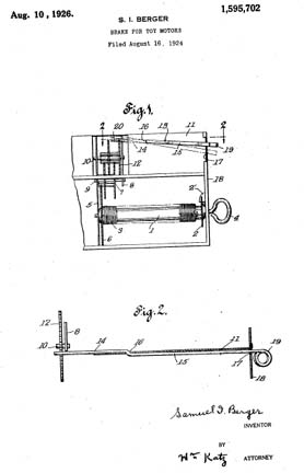 Sam and Ham Patent 1595702