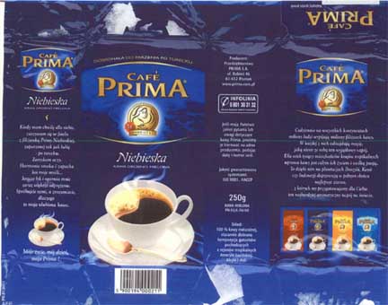 Cafe Prima Package