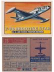  Card 026 of the Wings Friend or Foe series  Lockheed P-80 Shooting Star